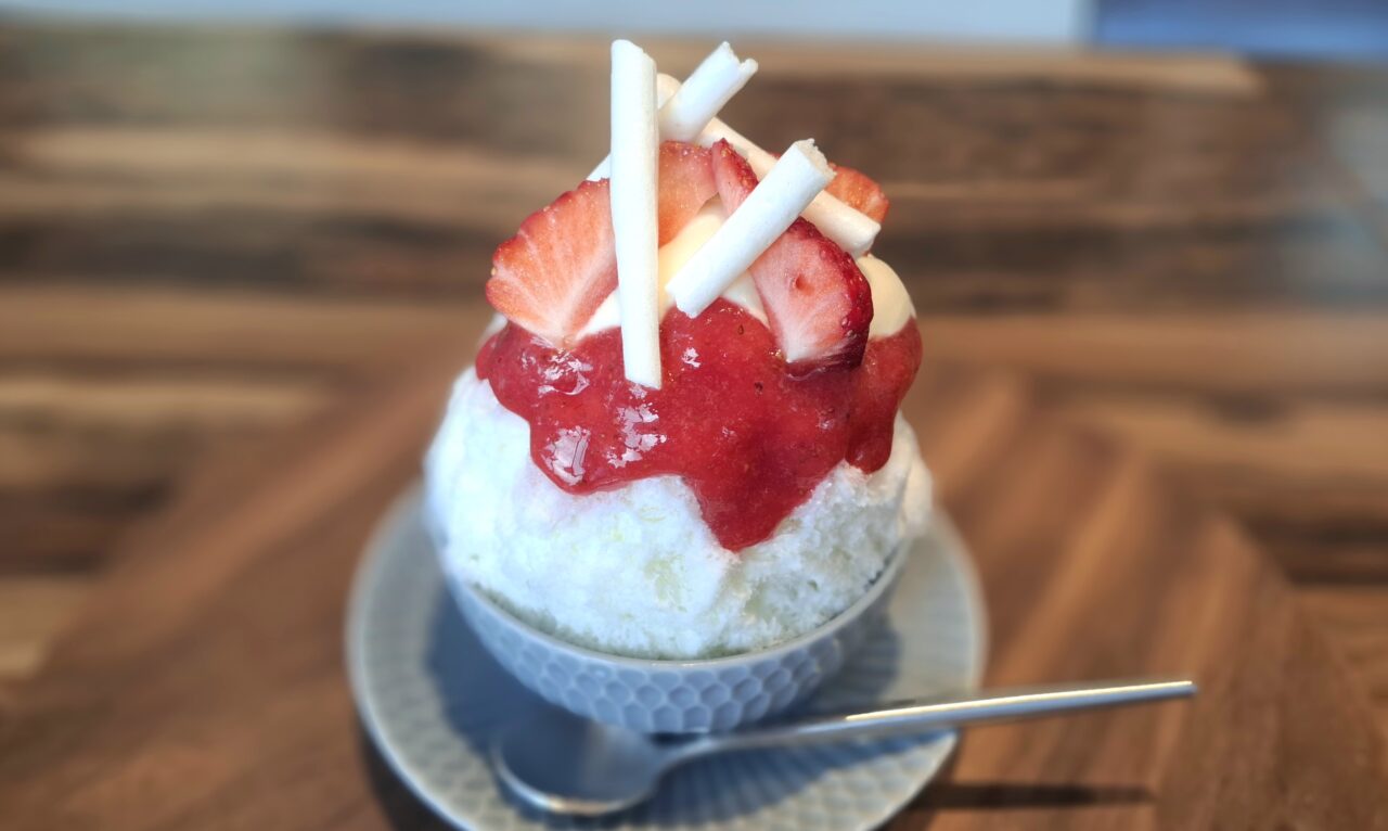 ABISONにオープンした｢たべるのcooking｣のかき氷