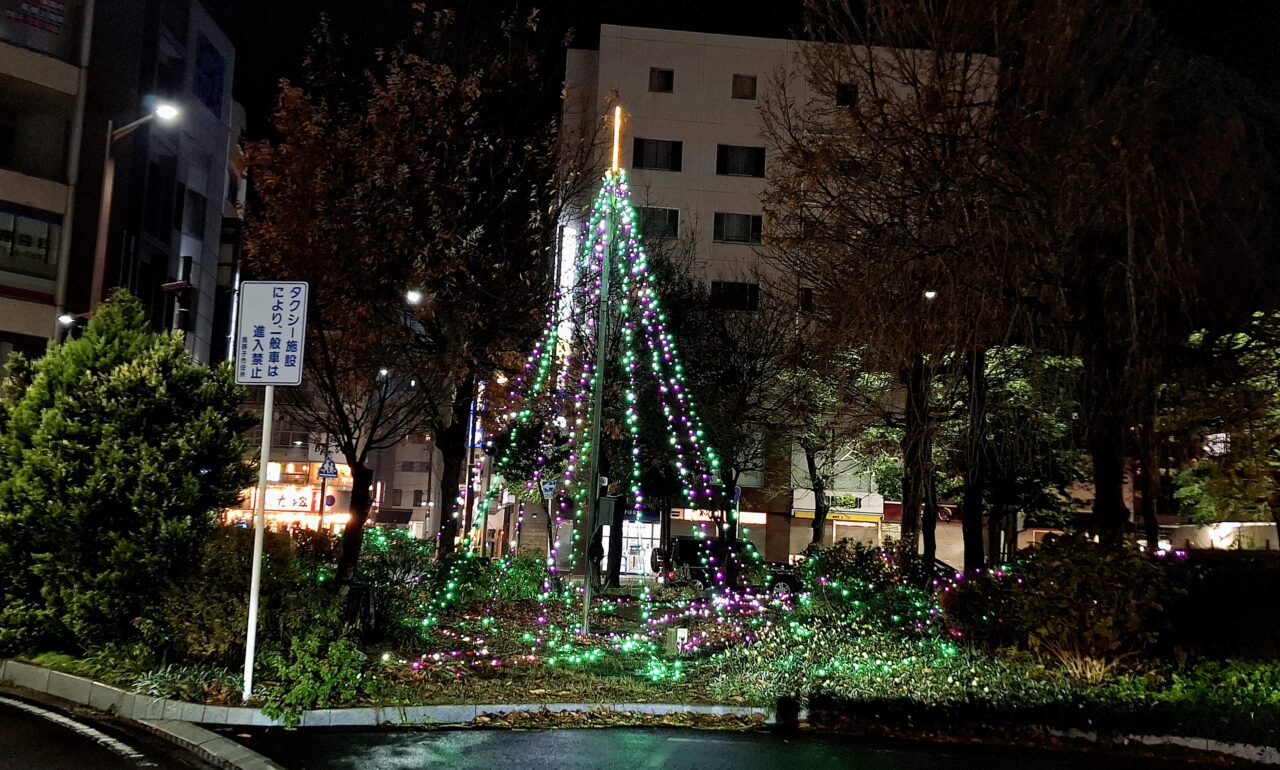 我孫子駅前イルミネーション
